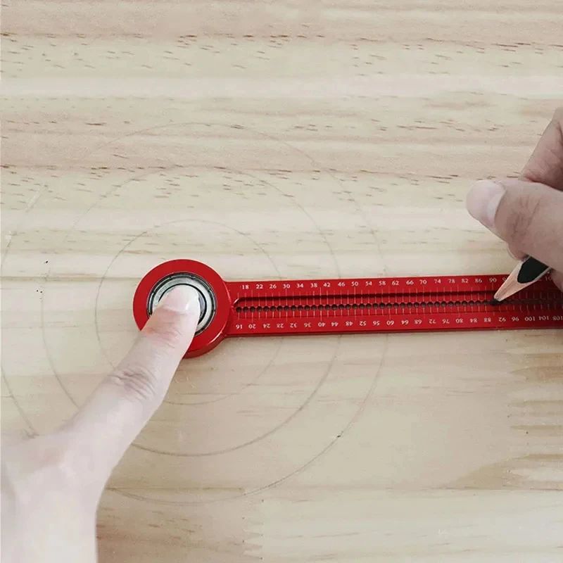 Woodworking Precision Scribe Gauge  Circular Drawing Compass Tool For Carpentry 3