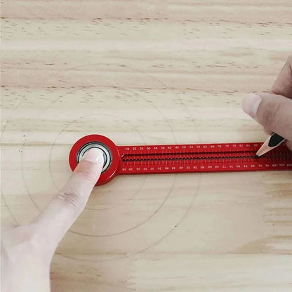 Woodworking Precision Scribe Gauge  Circular Drawing Compass Tool For Carpentry 3