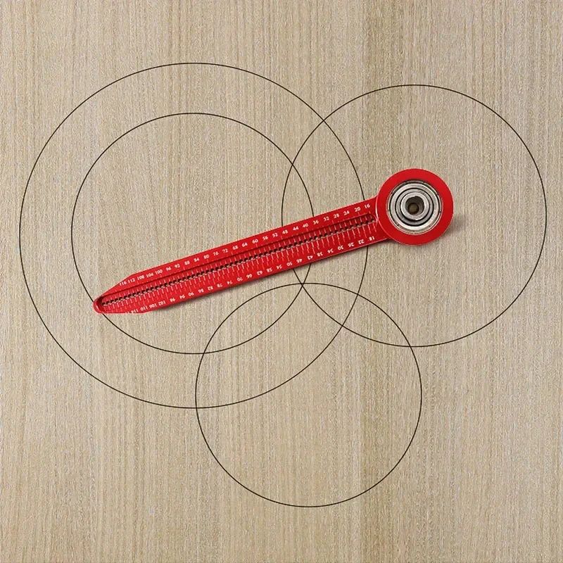 Woodworking Precision Scribe Gauge  Circular Drawing Compass Tool For Carpentry 4
