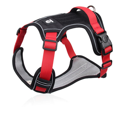 Reflective Adjustable Dog Harness For Walk Durable Oxford Training Vest Dog Labrador Army Cloth Com 7