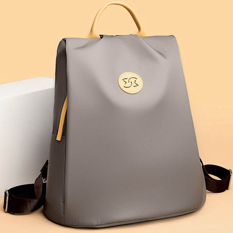 High Quality Solid Anti-Theft Women's Backpacks, Luxury Designer Nylon SchoolBag, Fashion Travel Knapsack