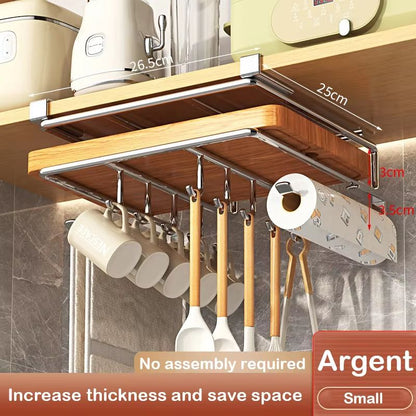 UnderCabinet Basket Storage Shelf  Cutting Board Rack For Kitchen  Home Organisers 19