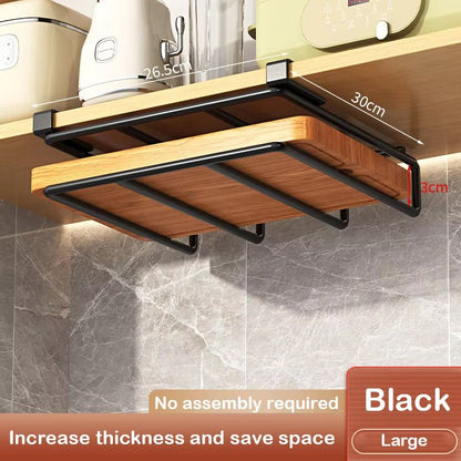 UnderCabinet Basket Storage Shelf  Cutting Board Rack For Kitchen  Home Organisers 21