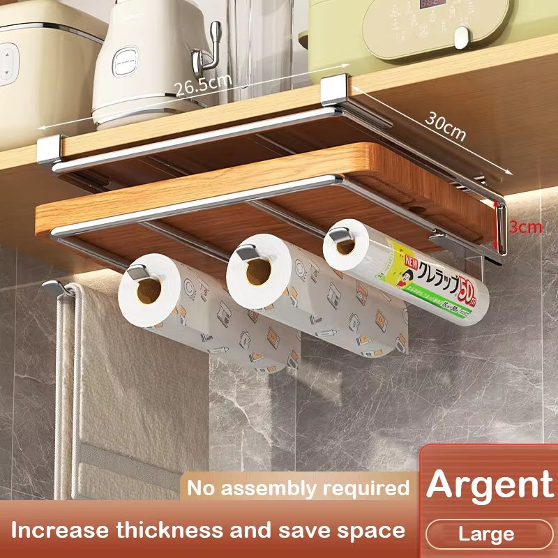 UnderCabinet Basket Storage Shelf  Cutting Board Rack For Kitchen  Home Organisers 9