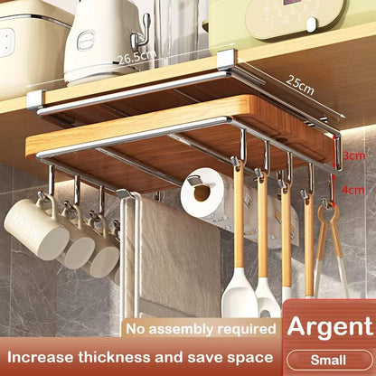 UnderCabinet Basket Storage Shelf  Cutting Board Rack For Kitchen  Home Organisers 22