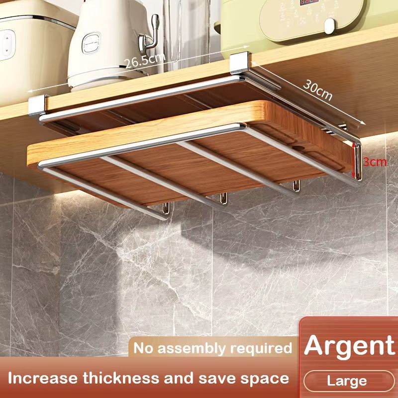 UnderCabinet Basket Storage Shelf  Cutting Board Rack For Kitchen  Home Organisers 25