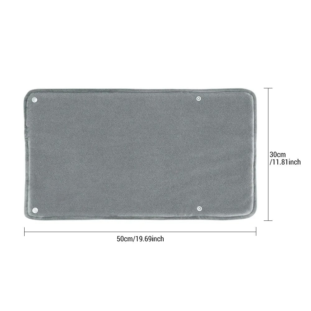 Short Velvet Fabric Heating Blanket, USB Thermostatic Hand Warmer for Home Use