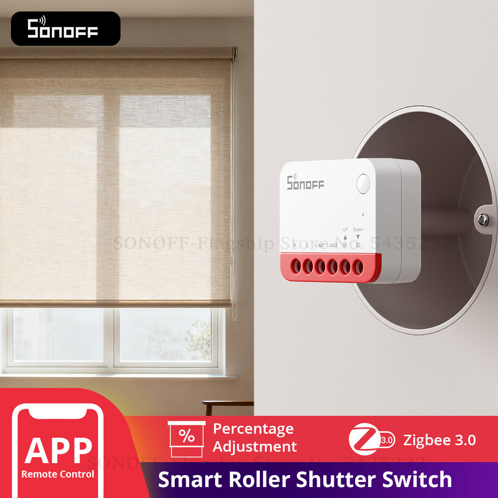 Smart MINIZBRBS Roller Shutter Switch Signal Booster Transform Curtains 1