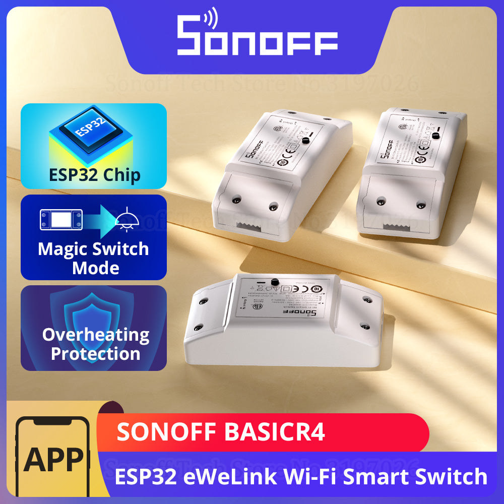 Reliable WiFi Smart Switch With Magic Mode EWeLink Remote Control Alexa Google Integration 6