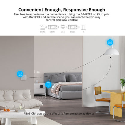 Reliable WiFi Smart Switch With Magic Mode EWeLink Remote Control Alexa Google Integration 2