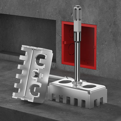 Electric Box Square Hole Cutter, Grooving Tool Punching Machine, Slotting Machine Model for Brick Concrete and Cement