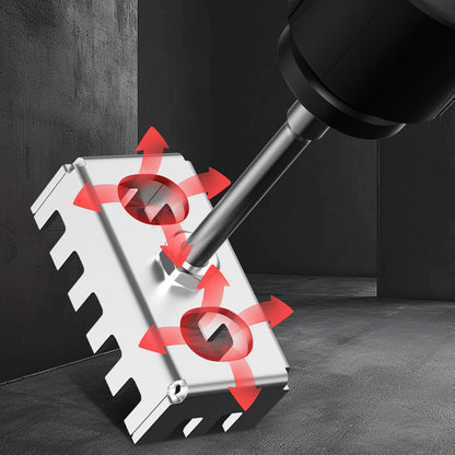 Electric Box Square Hole Cutter Grooving Tool Punching Machine Slotting Machine Model For Brick Con 2