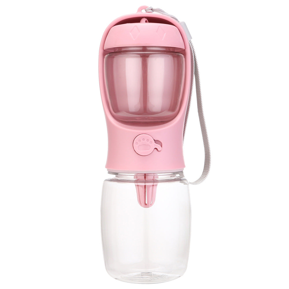 Pets Dog Water Bottle Portable Food Grade Material Dog Cup Cat Travel Pet Water Cup Bottle Food Dis 5