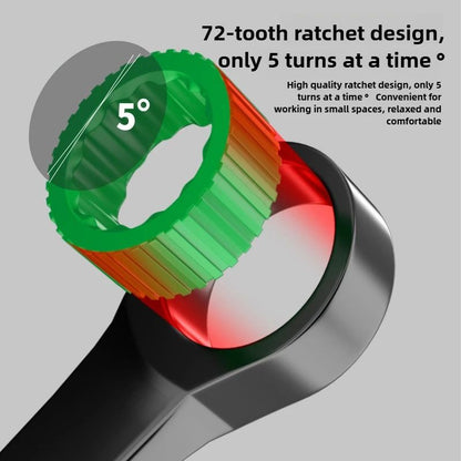 BAOLIAN Dual Directional Fast Plum Blossom Ratchet Wrench  IndustrialGrade DualUse Opening Tool 1