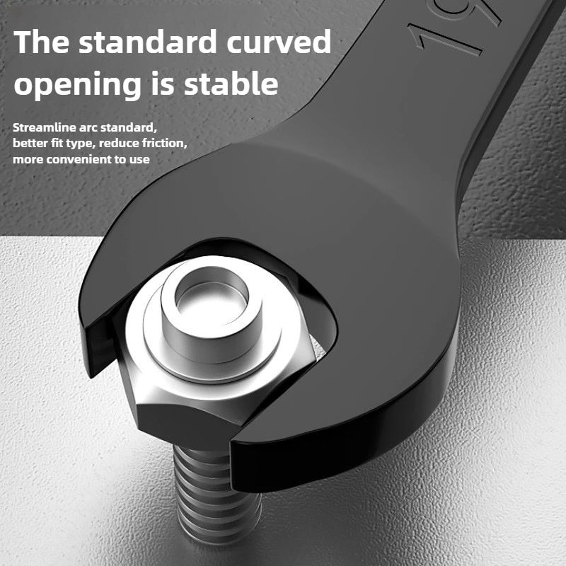 BAOLIAN Dual Directional Fast Plum Blossom Ratchet Wrench  IndustrialGrade DualUse Opening Tool 3