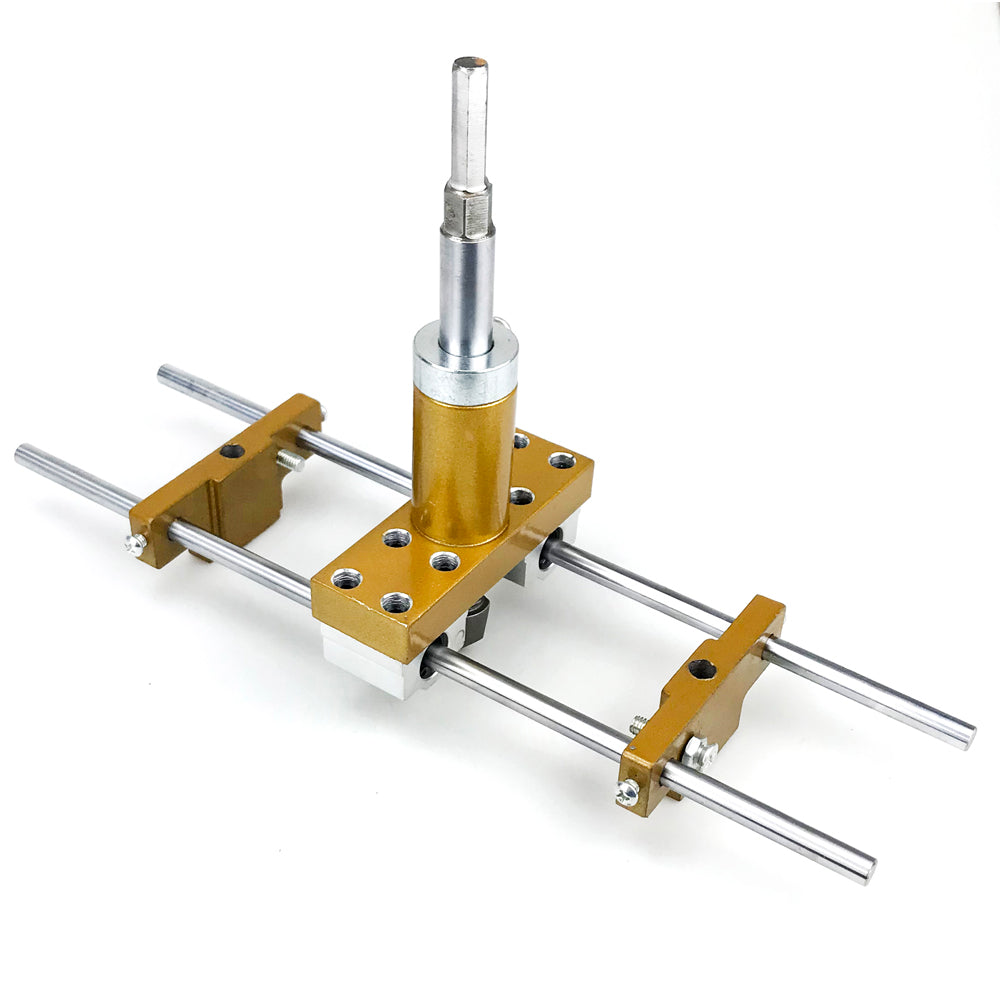 Lock Mortiser Kit, Wooden Door Lock Hole Locator, Installation Drilling Jig for Key Holes