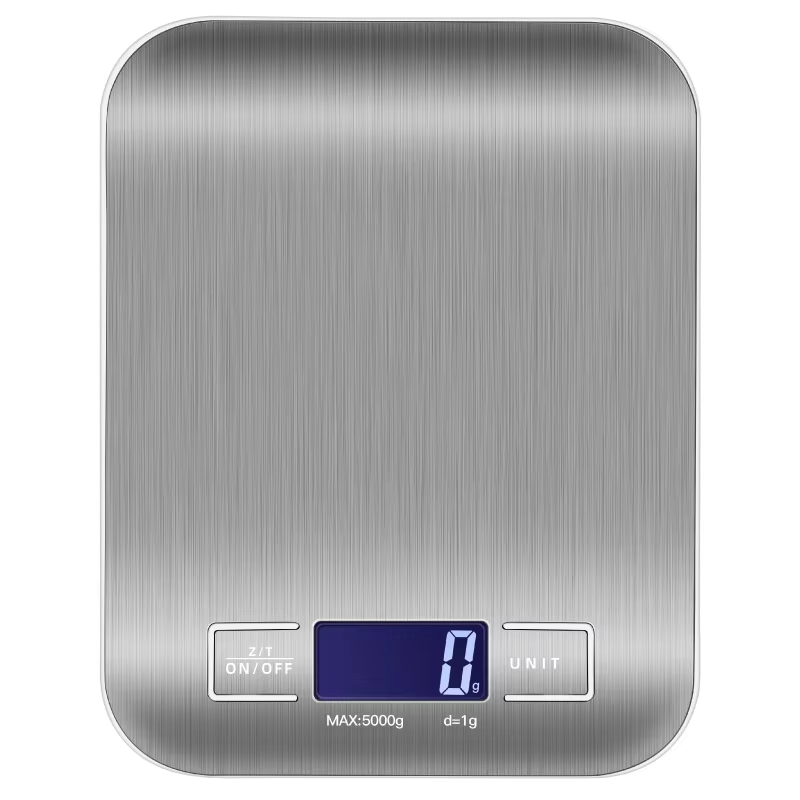 High Precision Multifunction Digital Kitchen Food Scale With LCD Display Stainless Steel Waterproof 4