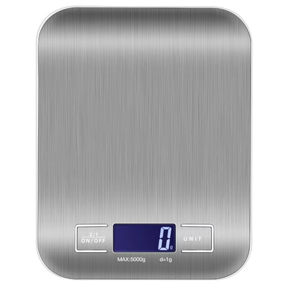 High Precision Multifunction Digital Kitchen Food Scale With LCD Display Stainless Steel Waterproof 4