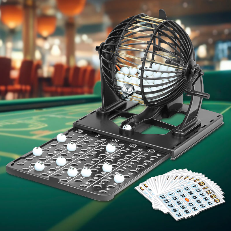 Lottery Bingo Game Cage Sweepstakes Tabletop Board Game For Large Parties 2