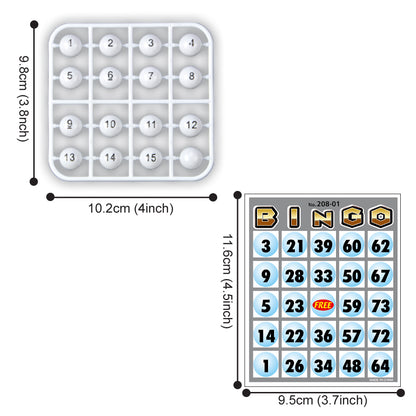 Lottery Bingo Game Cage Sweepstakes Tabletop Board Game For Large Parties 4