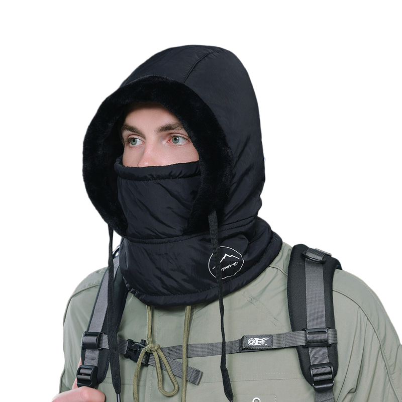 Breathable Womens Winter Balaclava Hat With Warm Neck Scarf And Face Mask For Sports 6