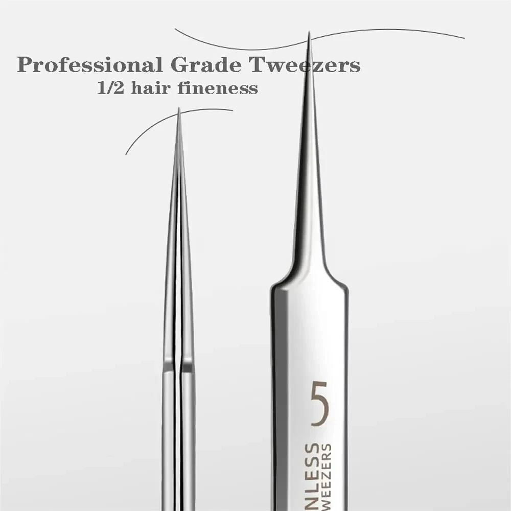 Professional UltraFine No5 Acne  Blackhead Removal Tweezers  Precision Pimple Extractor Tool 2