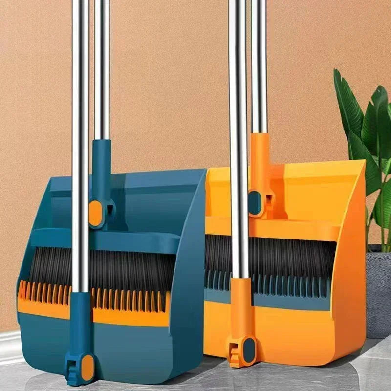 Individual Sweep Broom Household Broom Set Brush Head Sweeping Dustpan Foldable Garbage Shovel 1