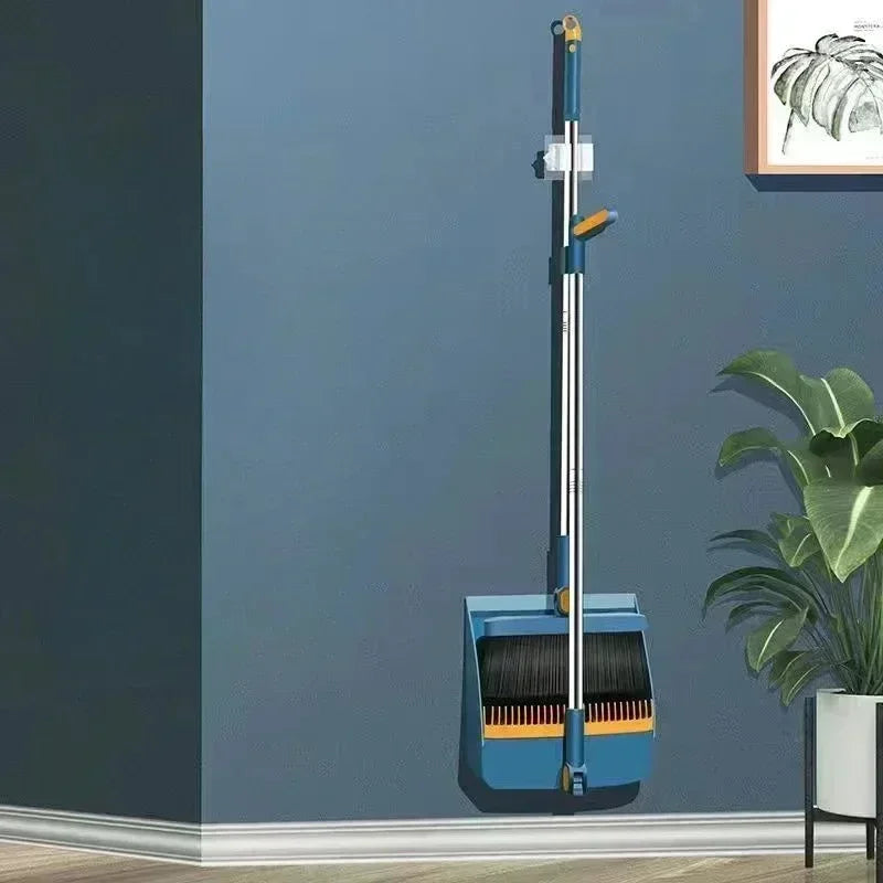 Individual Sweep Broom Household Broom Set Brush Head Sweeping Dustpan Foldable Garbage Shovel 2