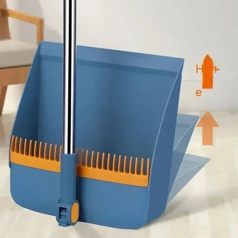 Individual Sweep Broom Household Broom Set Brush Head Sweeping Dustpan Foldable Garbage Shovel 5