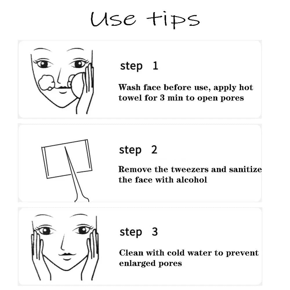 Professional UltraFine No5 Acne  Blackhead Removal Tweezers  Precision Pimple Extractor Tool 7