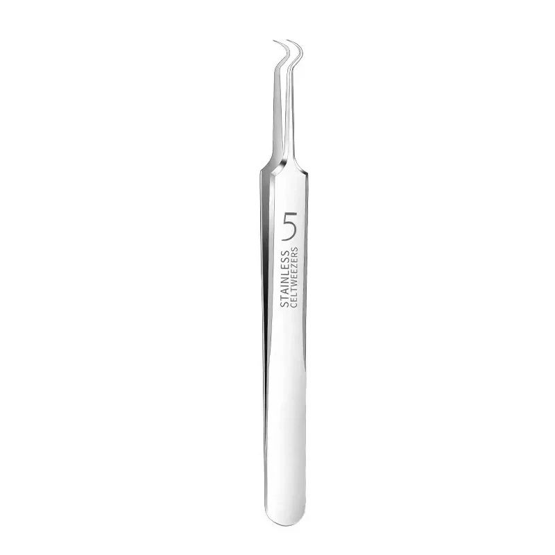 Professional UltraFine No5 Acne  Blackhead Removal Tweezers  Precision Pimple Extractor Tool 8