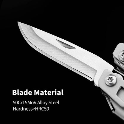 Folding EDC Hand Tool Mini Flagship Multi Functional, Pliers, Bottle Opener, Scissors for Outdoor Use