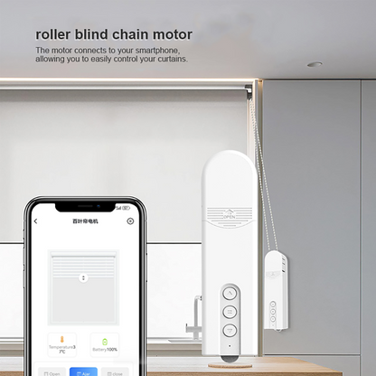 Smart Home Electric Curtains With Bluetooth Remote Control Electric Automatic Curtain Motor Opener 3
