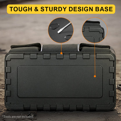 Durable Polyester HeavyDuty Tool Bag With Wide Mouth  Waterproof Base Adjustable Shoulder Strap 1