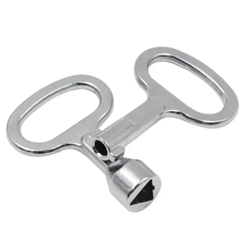 Multifunction Universal Triangle Key Spanner  Electric Cabinet Panel Lock And Door Access Tool 1