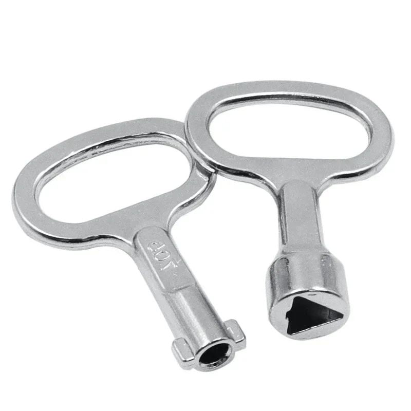 Multifunction Universal Triangle Key Spanner  Electric Cabinet Panel Lock And Door Access Tool 2