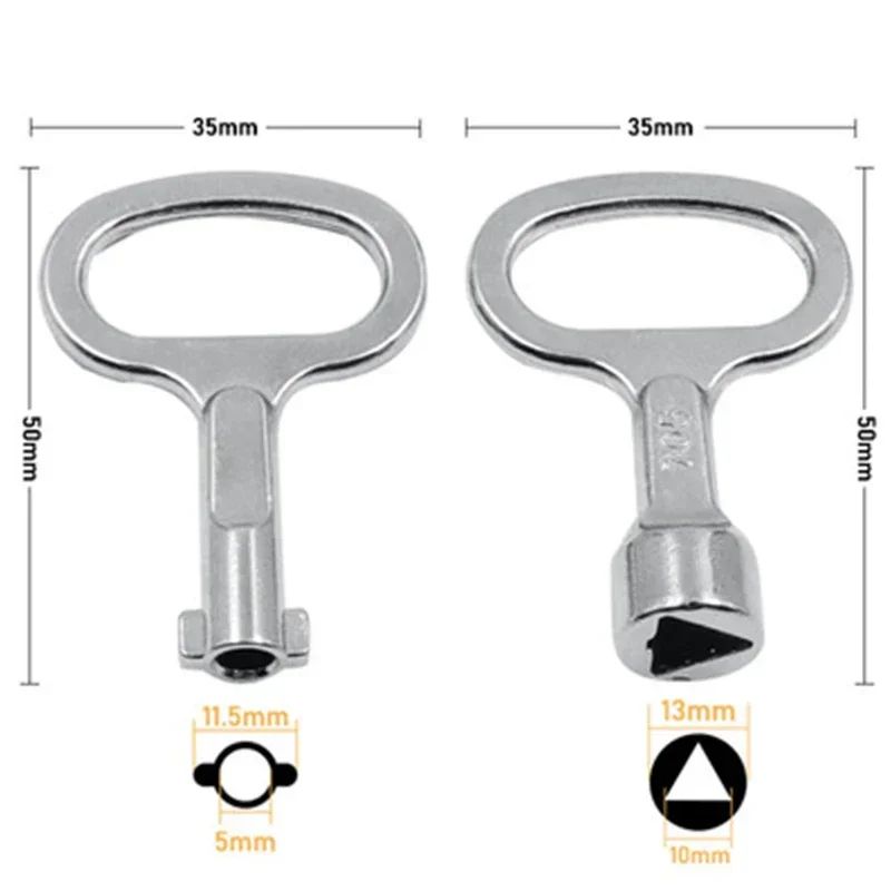 Multifunction Universal Triangle Key Spanner  Electric Cabinet Panel Lock And Door Access Tool 3