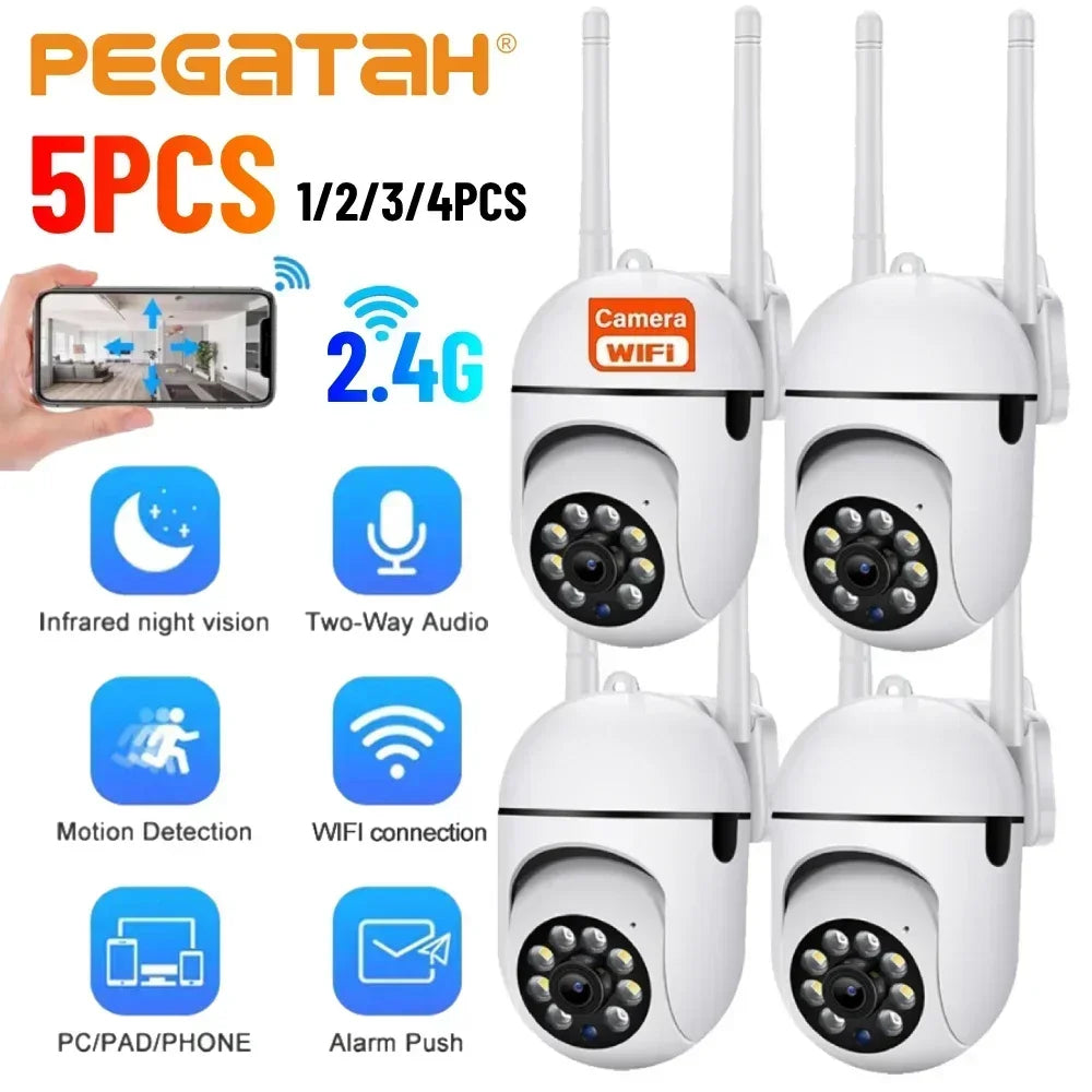 HD Outdoor Security Camera Waterproof Color Night Vision 1