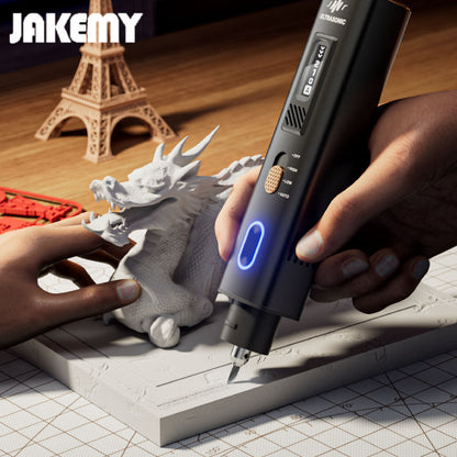 DIY Electric Cutting Knife with Overheat Protection, Ultrasonic Carving and Grinding Tool