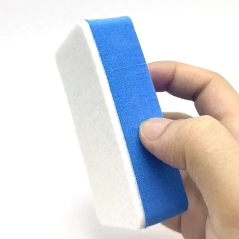 Car Windshield Polishing Sponge, Oil Film Cleaning Wiper, Wool Felt Brush, Dust Removal Accessories for Glass