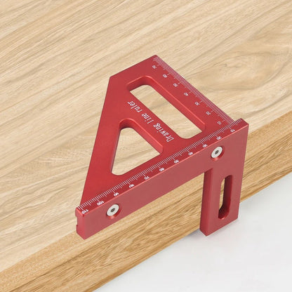 3D MultiAngle Measuring Ruler  4590 Carpentry Square  Miter Triangle Layout Tool 2