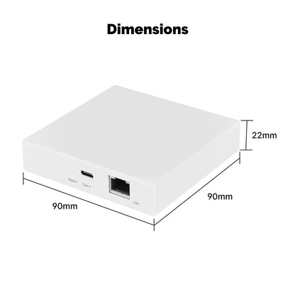 Zigbee Matter Hub Smart Home Bridge Siri Voice Control Google Alexa HomeKit Smart Things 6