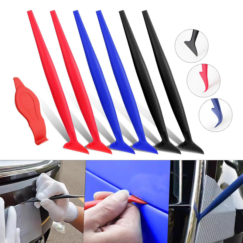 Auto Wrapping Film Installing Scraper Car Stickers Tool Set Vinyl Wrap Squeegee Car Micro Tint Tool 3