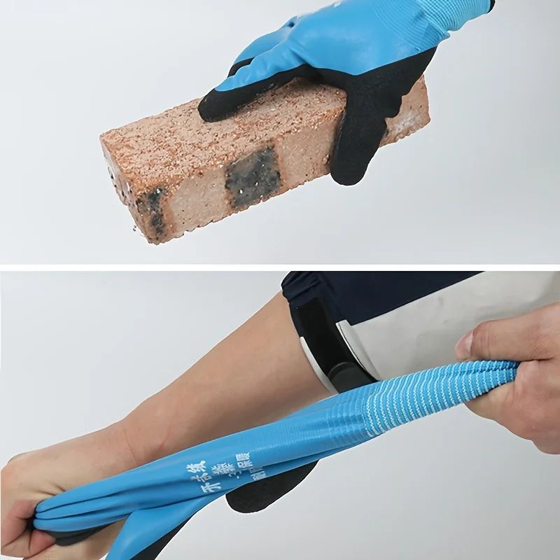 Winter Waterproof Warm Mechanical Gloves  ColdResistant Gloves For Outdoor Work  Fishing 8