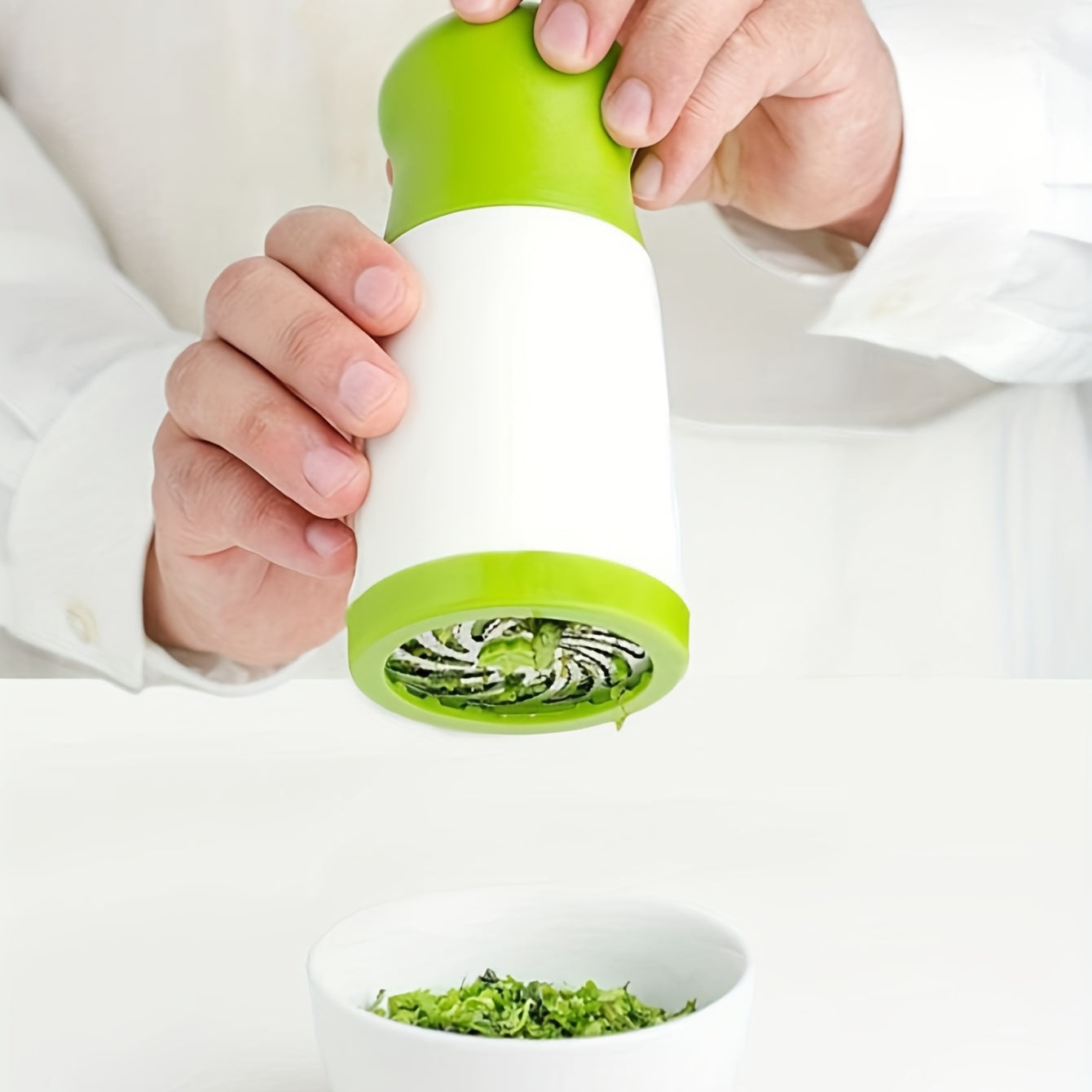 Herb Grinder Spice Mill Manual Parsley Shredder Coriander Mincer Vegetable Cutter For Chili Cilantr 3