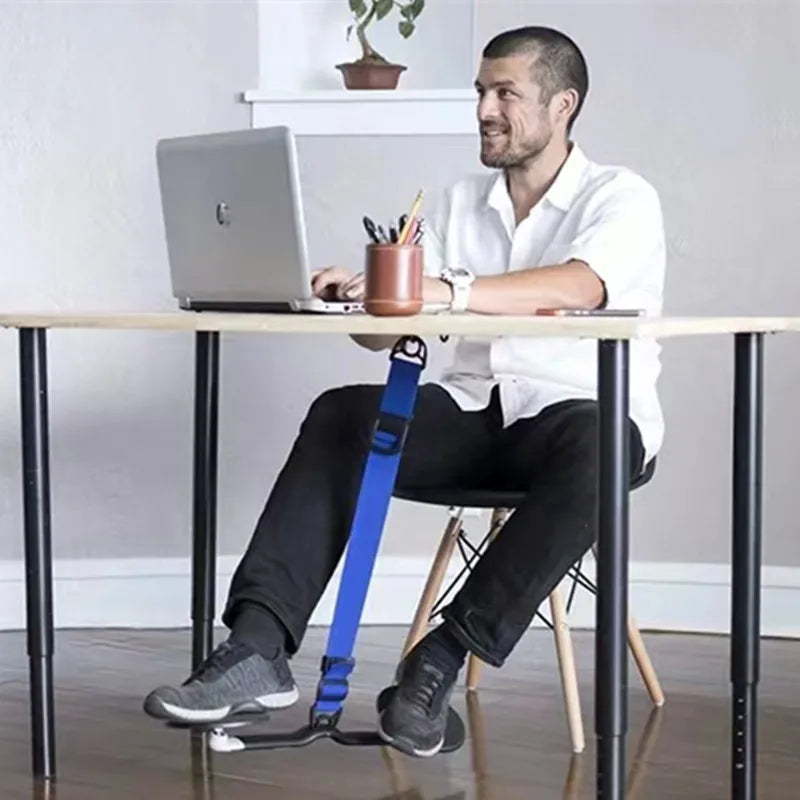 Office Sedentary Step Stool Station Anticross Legs Adjustable Foot Rest Exercise Swing Footstool Fo 1