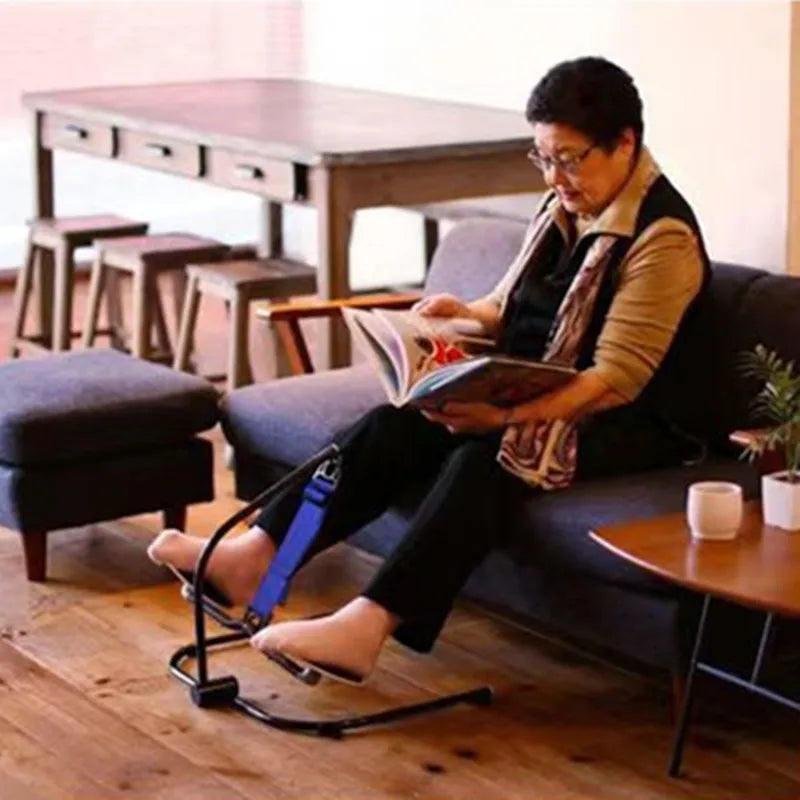 Office Sedentary Step Stool Station Anticross Legs Adjustable Foot Rest Exercise Swing Footstool Fo 2