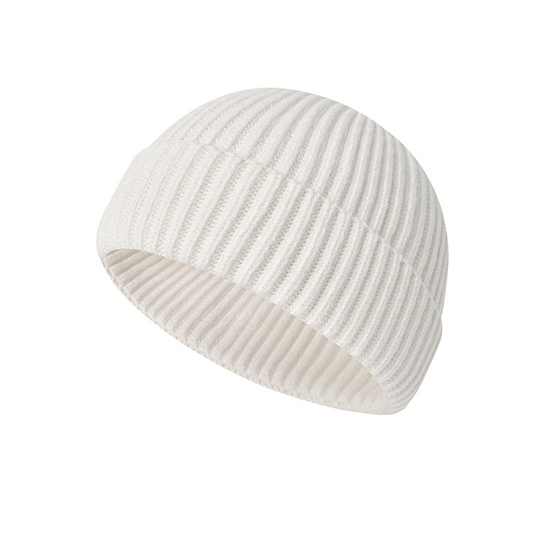 Solid Winter Knittted Cap Hip Hop Beanies Unisex Skullies Hat For All Seasons 4