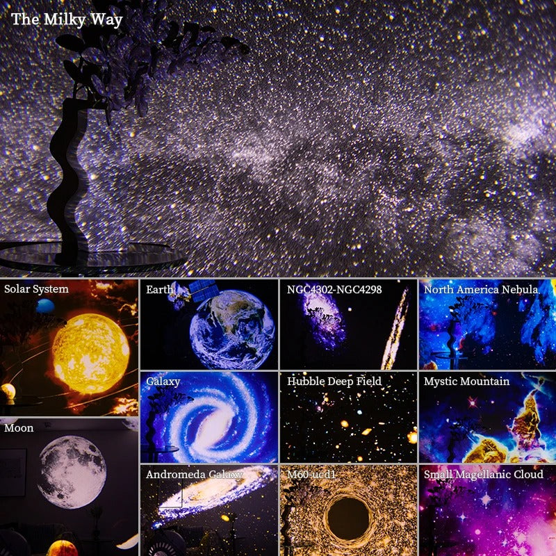 Starry Sky Projector LED Night Light Planetarium Night Lamp For Room Decorative Kids Gift 1