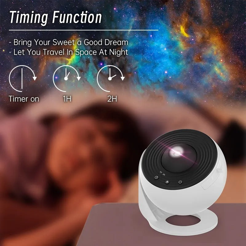 Starry Sky Projector LED Night Light Planetarium Night Lamp For Room Decorative Kids Gift 3